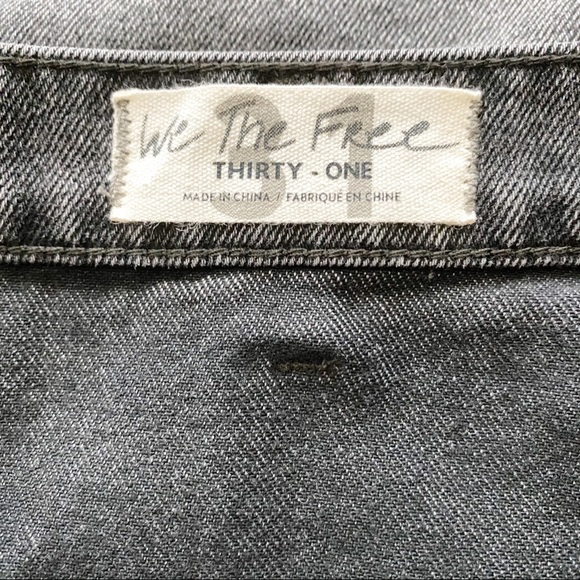 Free People | Parker Wrap Denim Mini Skirt - Picture 10 of 11